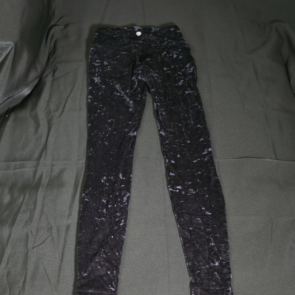 Elegant Black Velvet Women's Pants